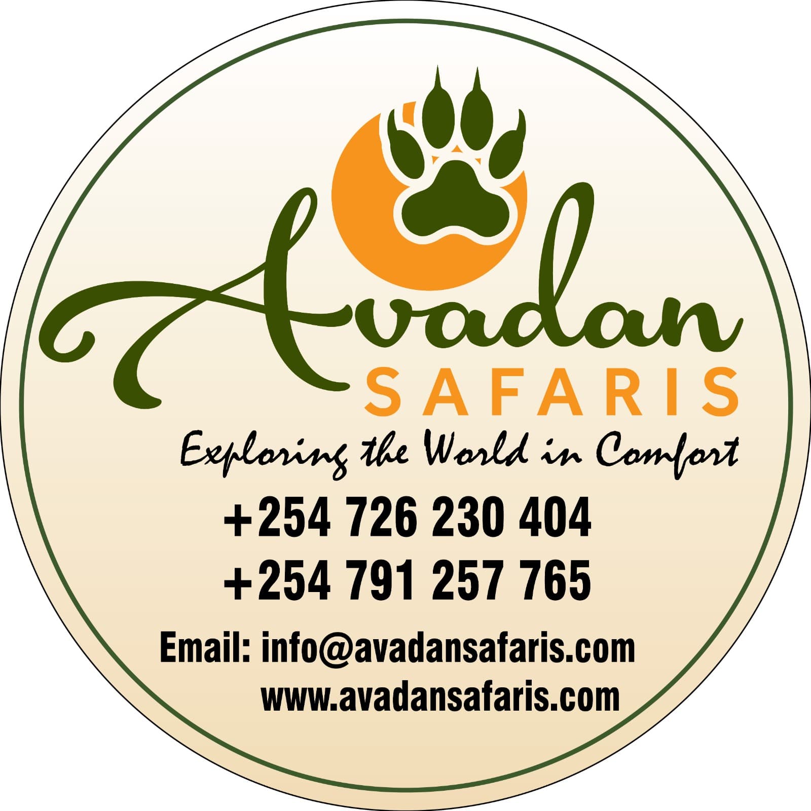Avadan Safaris Logo