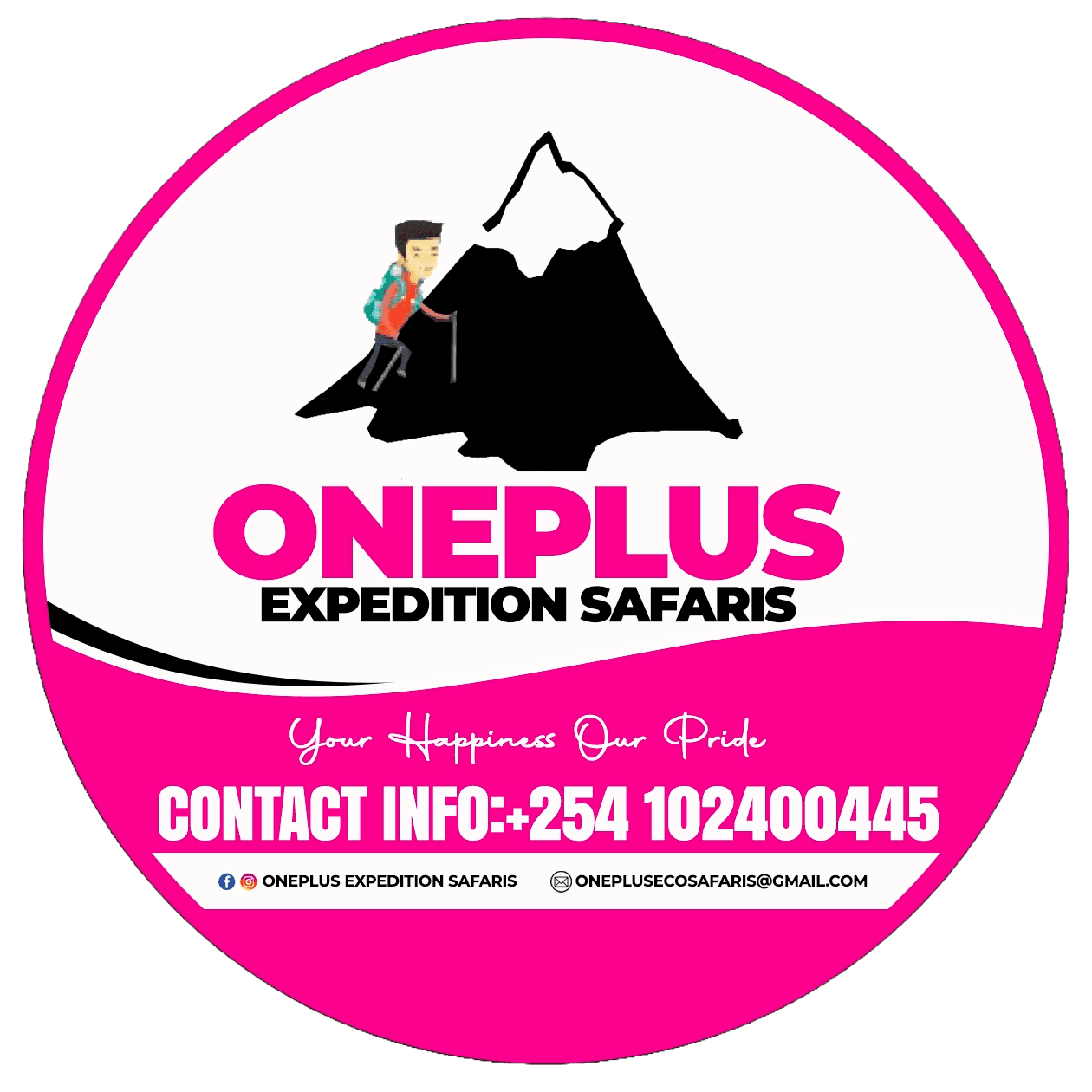 OnePlus Expedition Safaris limited Logo